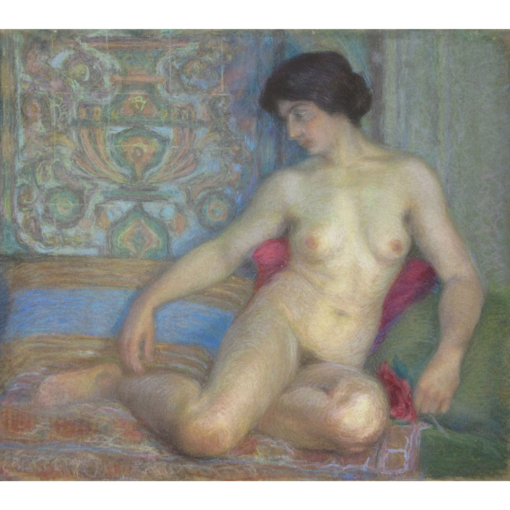 Appraisal: Clara Taggart McChesney American - Female Nude in an Orientalist