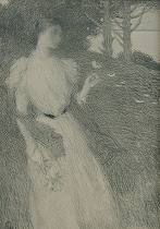 Appraisal: Ernest Laurent French - Soir D'Octobre circa - Lithograph in