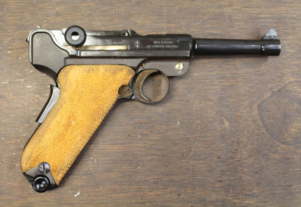 Appraisal: MAUSER INTERARMS LUGER SEMI AUTOMATIC PISTOL mm caliber barrel Swiss-style