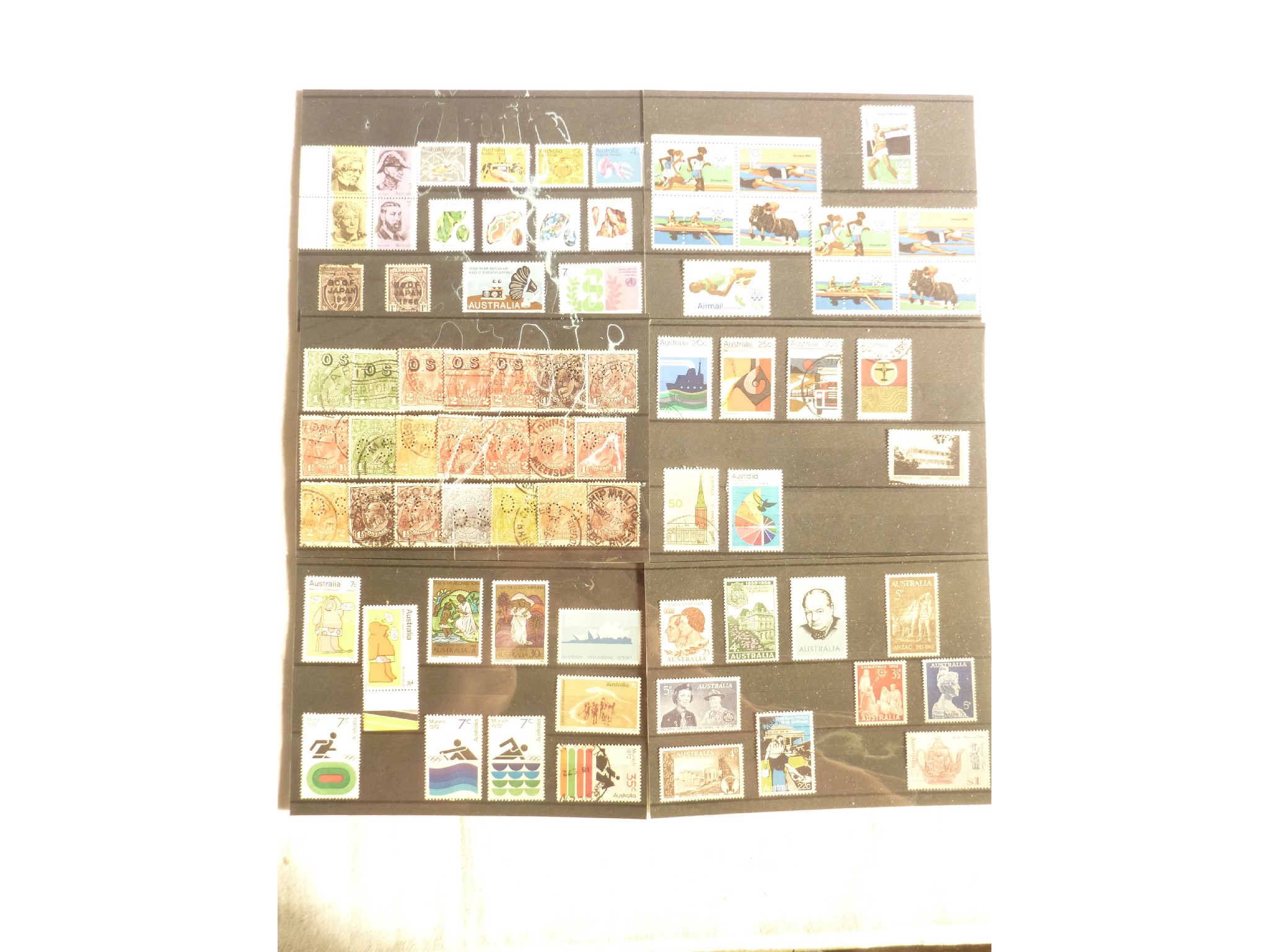 Appraisal: A quantity of Australian stamps mainly - together with a