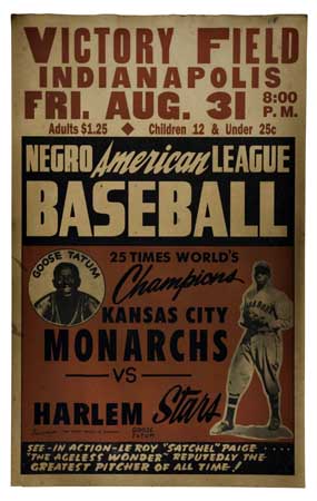 Appraisal: SEE IN ACTION LEROY 'SATCHEL' PAIGE SPORTS--BASEBALL Negro American League