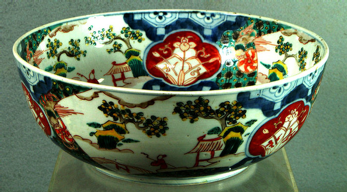 Appraisal: Imari bowl floral and landscape decoration d Estimate -