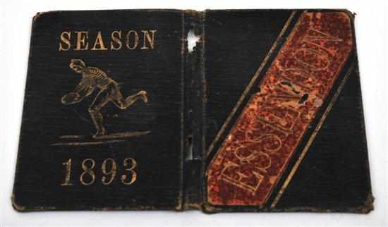 Appraisal: Rare Essendon Football Club Members Season Ticket in the form