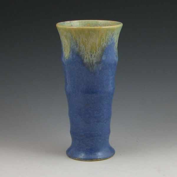 Appraisal: Roseville Imperial II - '' vase in blue and yellow