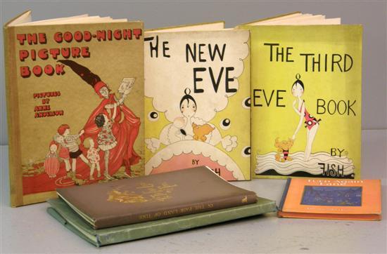 Appraisal: Collection of children's books comprising 'The New Eve' 'The Third