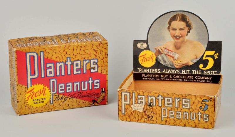 Appraisal: B Planters Peanuts Display Box Nice display box with only