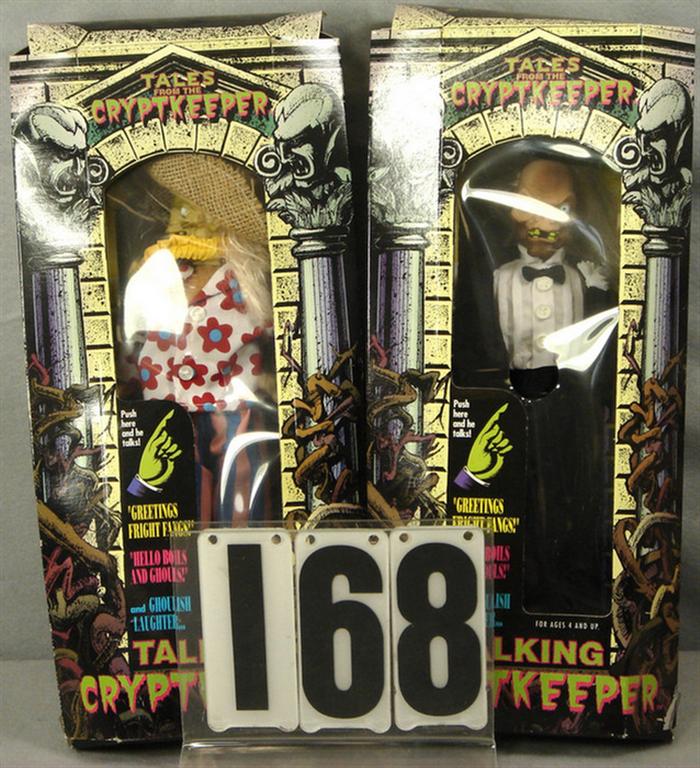 Appraisal: Tales from the Crypt Talking Cryptkeeper Dolls set of both