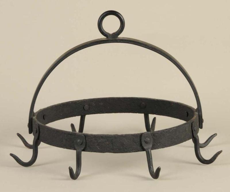 Appraisal: Dutch Crown Utensil Rack Description Reproduction made from one old