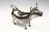 Appraisal: CREAMER - Sterling cow form creamer maker BHM hallmarked H