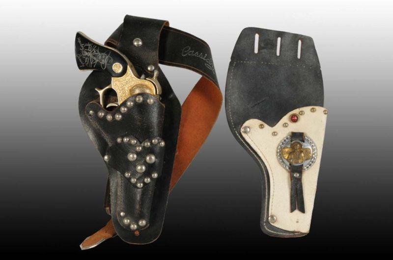 Appraisal: Hopalong Cassidy Toy Cap Gun Holster Set Description Includes one