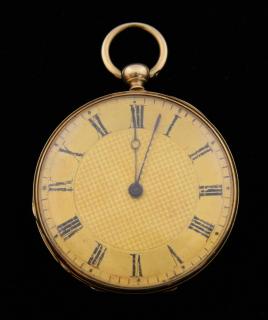 Appraisal: Continental yellow metal ladies open faced pocket watch gross weight