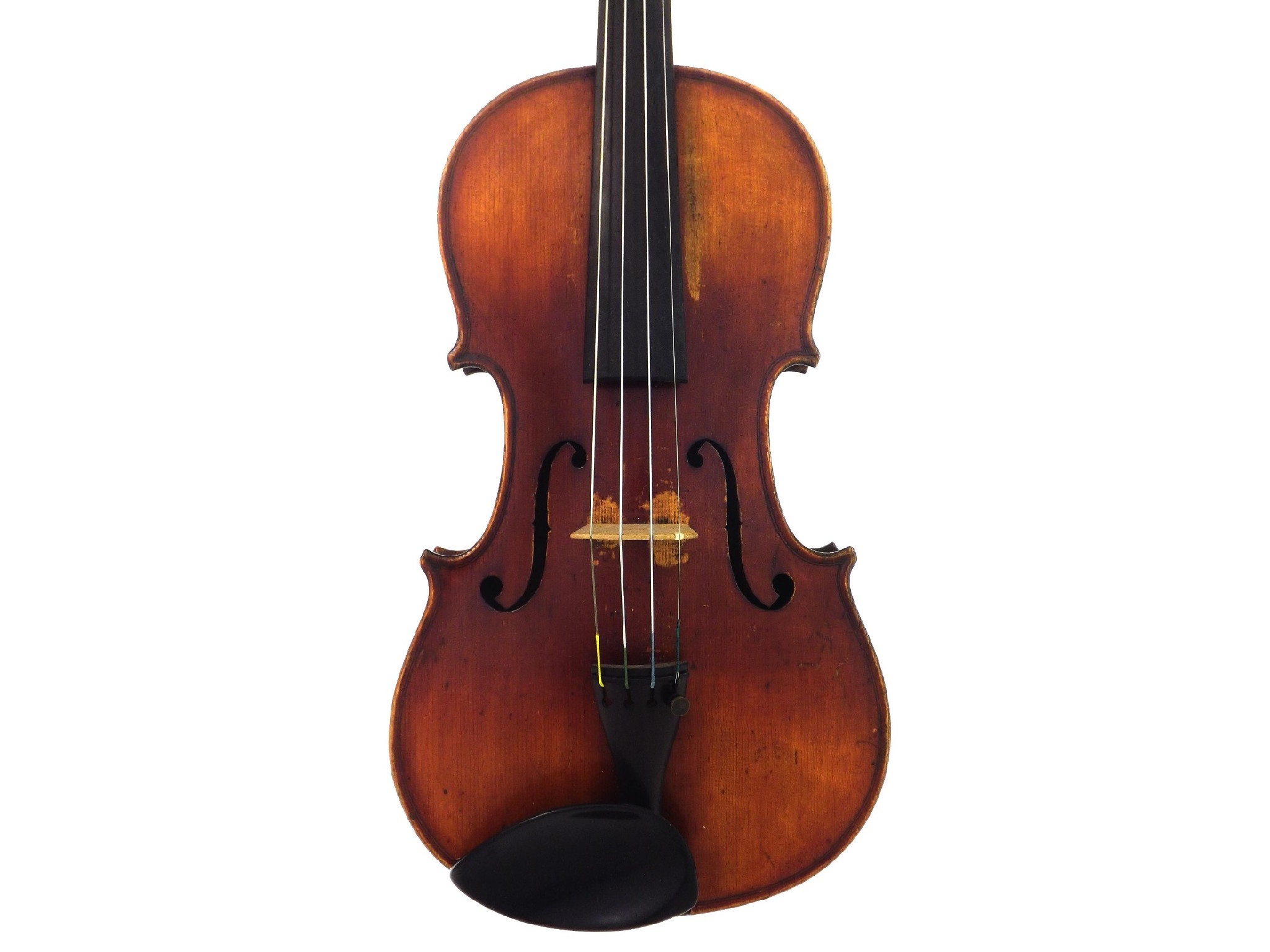 Appraisal: German violin by and labelled Neuner Hornsteiner Mittenwald Baiarn the