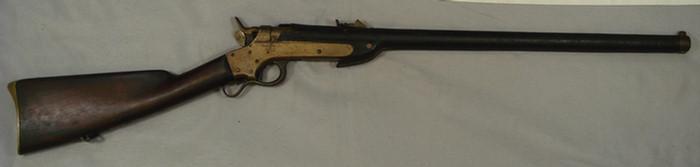 Appraisal: Sharps Hankins navy carbine cal bbl leather covered barrel as