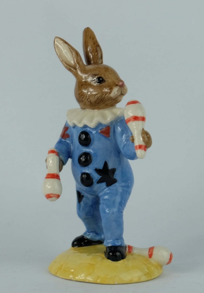 Appraisal: Royal Doulton Bunnykins Juggler DB limited edition for UKI ceramics