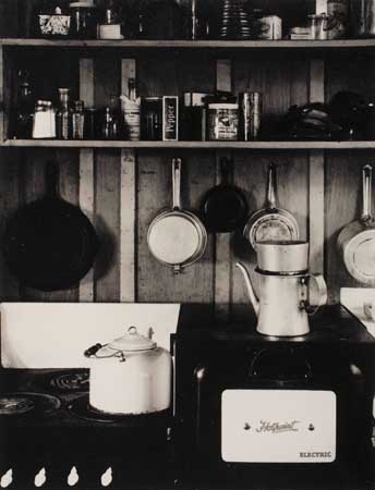 Appraisal: NEWHALL BEAUMONT - Edward Weston's Kitchen Silver print x inches