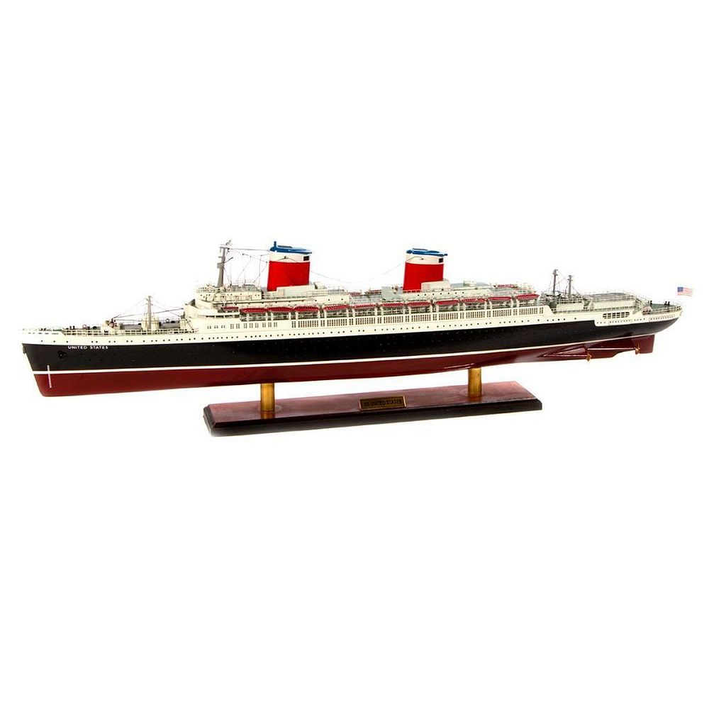 Appraisal: Ocean Liner Memorabilia Fully Assembled S S United States Ocean