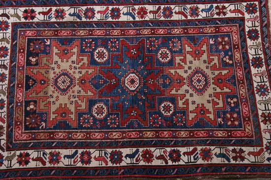 Appraisal: ANTIQUE TURKISH RUG - ft in x ft in Needs