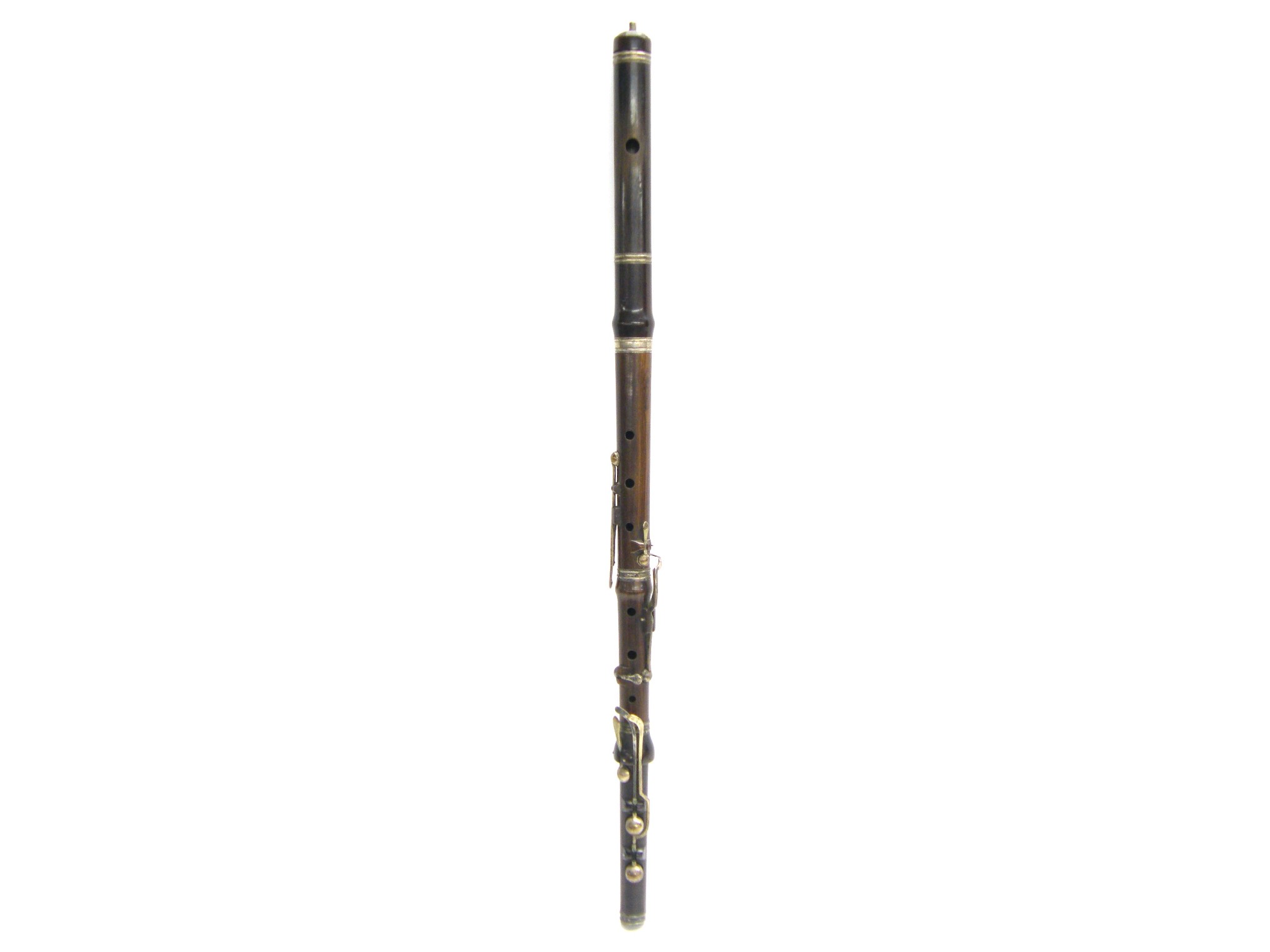 Appraisal: English eight keyed flute stamped Metzler London total length mm