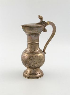 Appraisal: A German silver flagon by Neresheimer with import marks for