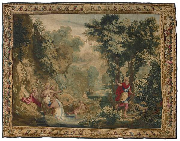 Appraisal: A Louis XIV Gobelin mythological tapestry late th early th