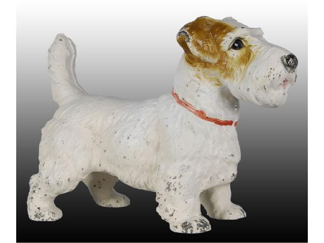 Appraisal: Sealyham Dog Hubley Cast Iron Doorstop Description Full-figure Made by