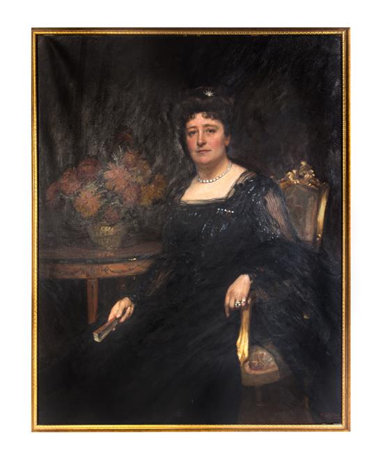 Appraisal: Sale Lot Maud Hall Neale British - Portrait of a