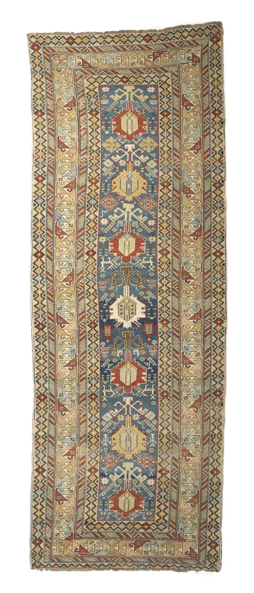 Appraisal: SHIRVAN RUNNER EAST CAUCASUS LAST QUARTER NINETEENTH CENTURY The abrashed