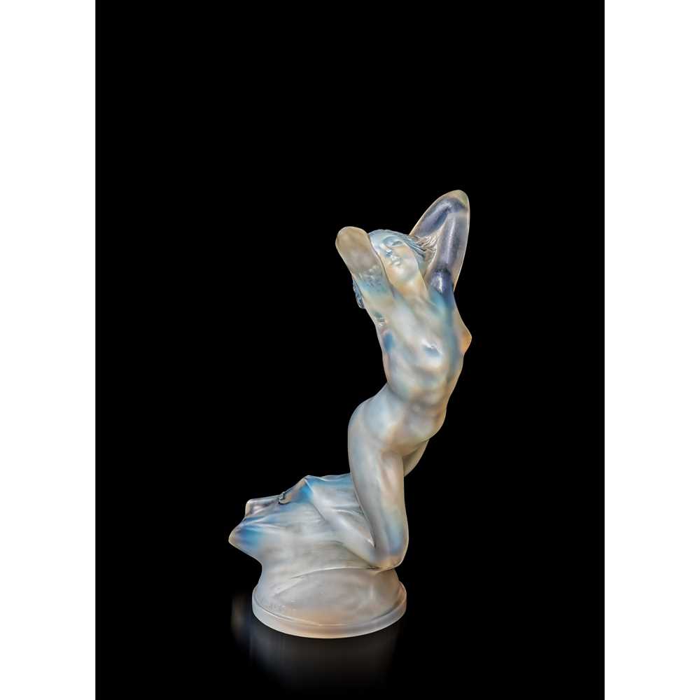 Appraisal: REN LALIQUE FRENCH - VITESSE CAR MASCOT NO designed opalescent