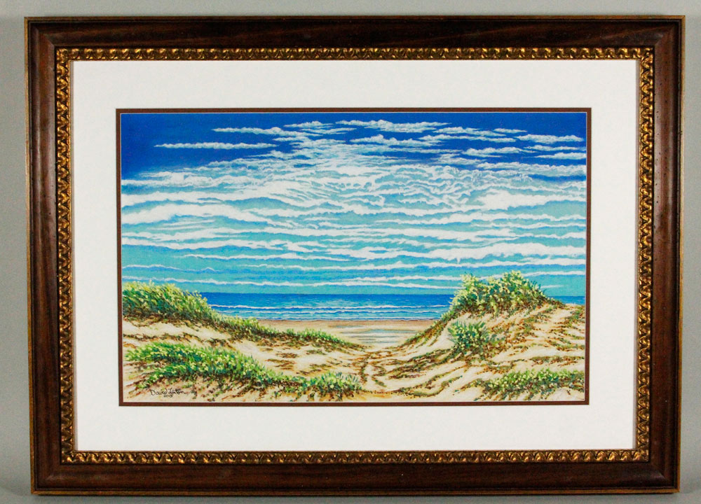 Appraisal: - Linton Pathways to the Horizon Pastel David Linton American