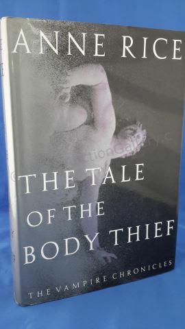 Appraisal: The Tale of the Body Thief Author s Anne Rice