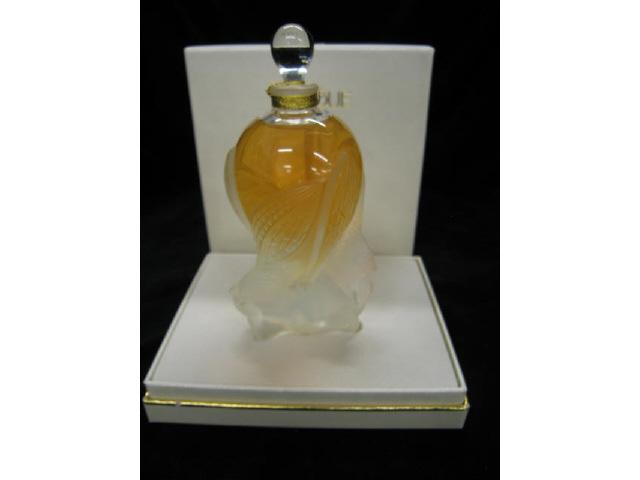 Appraisal: Lalique French Crystal Perfume Bottle opalescent Les Elfes collectors edition