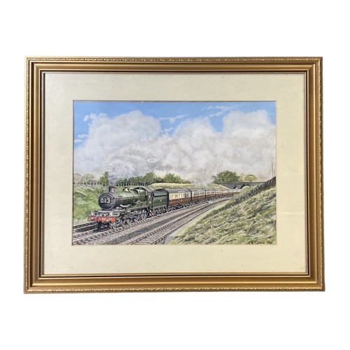 Appraisal: Limited edition Watercolour print by A B Collins titled On