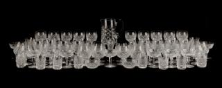 Appraisal: Pcs Waterford Crystal Stemware Alana Pattern Waterford Crystal Irish -