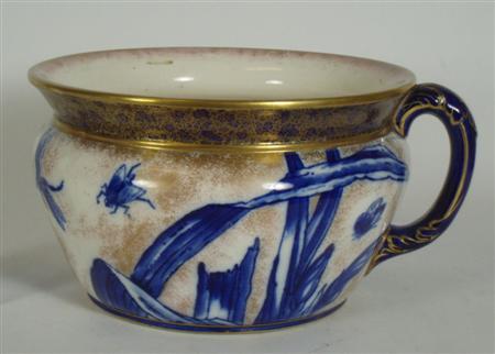 Appraisal: A late th early th century Doulton Burslem chamber pot