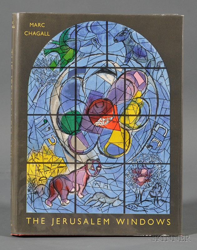 Appraisal: Chagall Marc Jerusalem Windows New York George Braziller Andre Sauret