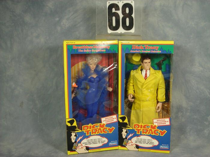 Appraisal: Dick Tracy Doll and Breathless Mahoney Doll by Playmates all