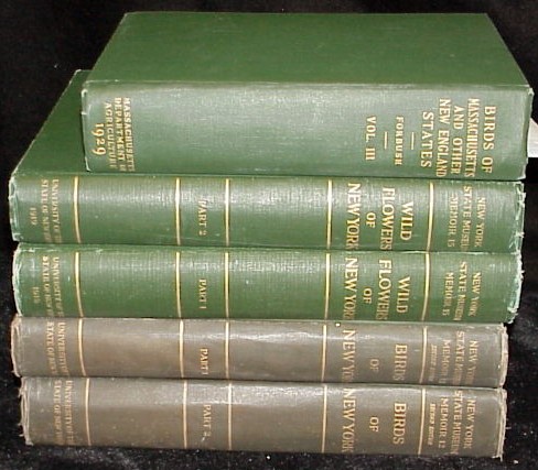 Appraisal: BOOKS Eaton Birds of New York two volumes color plates