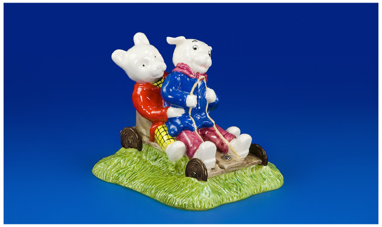 Appraisal: Beswick Rupert Bear Series Tableau Rupert Bear and Algy Pig