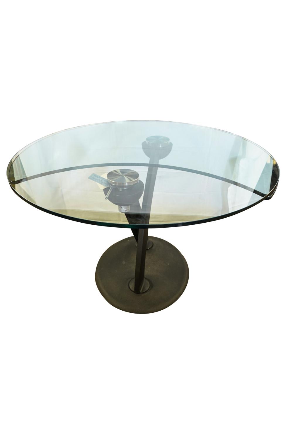 Appraisal: ARNALDO GAMBA FOR NAOS HULA OP DINING TABLE with two