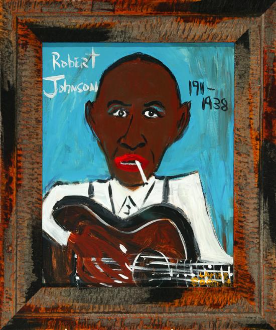 Appraisal: PORTRAIT OF ROBERT JOHNSON BY LAMAR SORRENTO MEMPHIS TENNESSEE TH