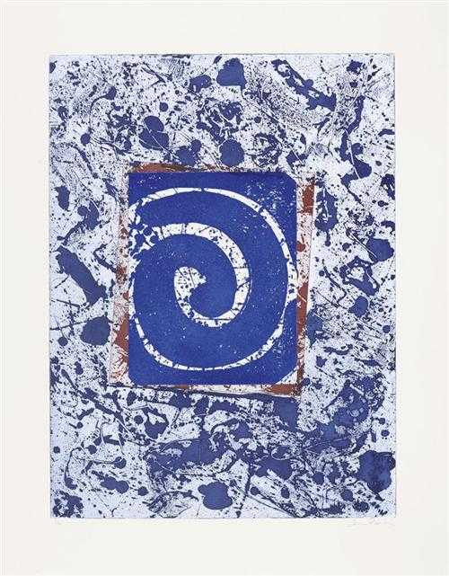 Appraisal: FRANCIS SAM Untitled Aquatint Signed lower right Sam Francis Plate