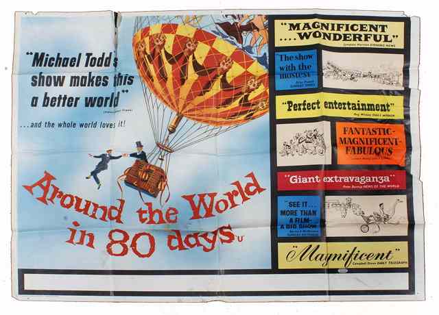 Appraisal: AROUND THE WORLD IN DAYS United Artists adventure starring David