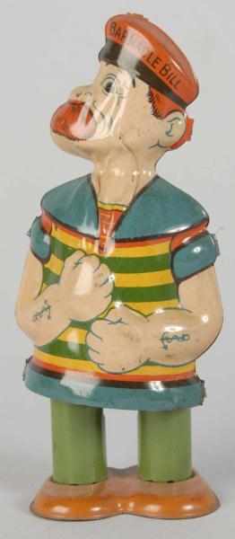 Appraisal: Tin Litho Chein Barnacle Bill Waddler Wind-Up Toy Description American