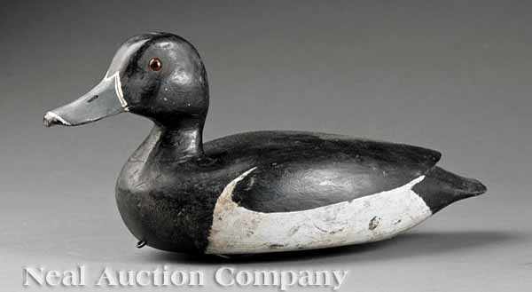 Appraisal: Decoy Ring Neck by Reme Ange Rousell Jr Raceland LA