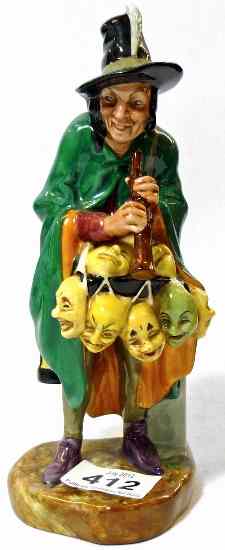 Appraisal: Royal Doulton Figure The Mask Seller HN