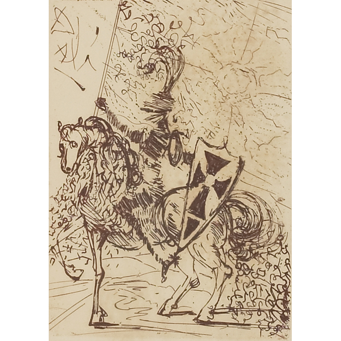 Appraisal: After Salvador Dal iexcl Spanish - ''Man on Horseback ''