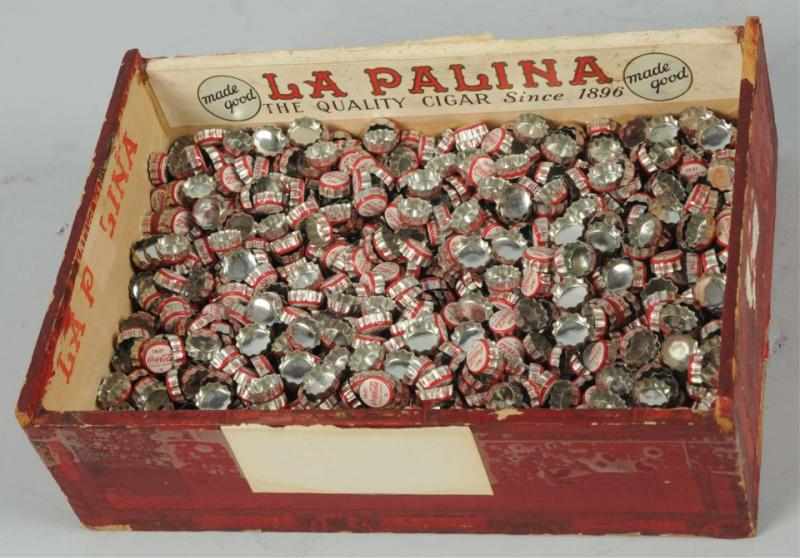 Appraisal: Miniature Coca-Cola Tin Bottle Caps Display possibilities are endless s