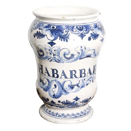 Appraisal: Delft Apothecary Jar Estimate -