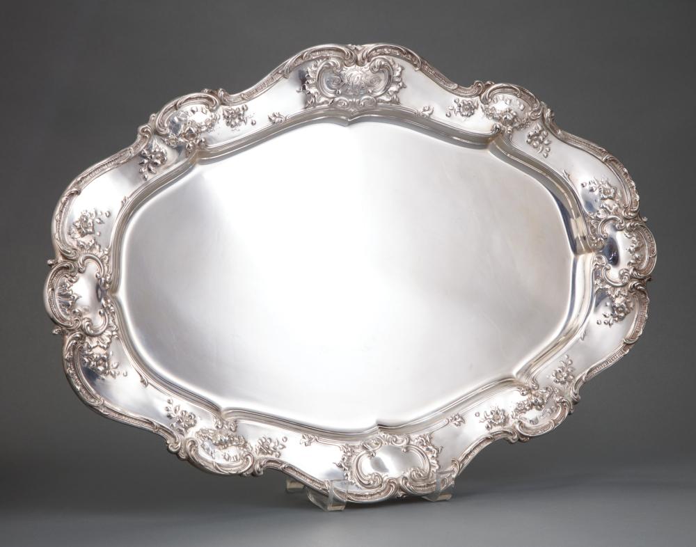 Appraisal: Gorham Chantilly-Countess Pattern Sterling Silver Platter A date mark for