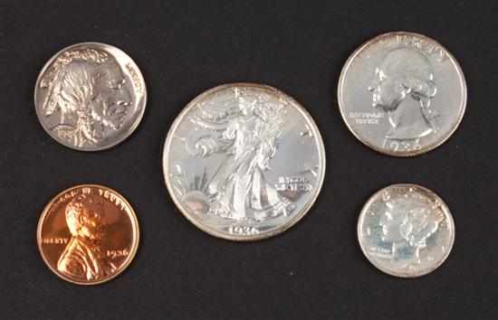 Appraisal: United States Proof Set Estimate - Coin grades reflect our